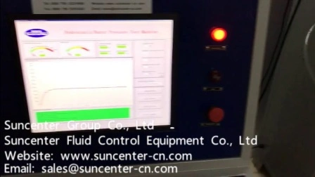 Suncenter Computer Control Hydro Water Pressure Testing Equipment for Air Pipelines Tube Valves