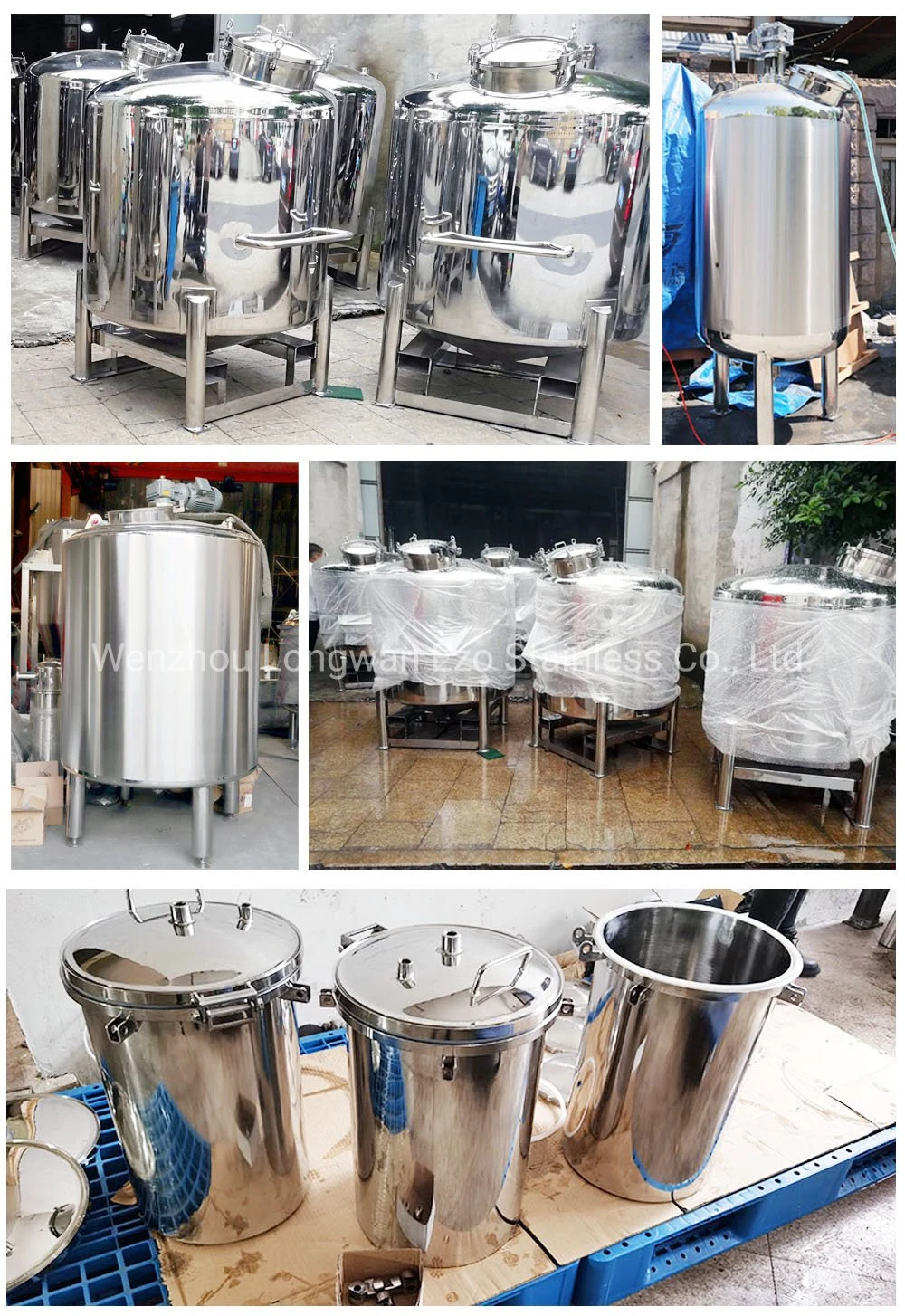 SS304 and SS316L Food Grade Mayonnaise High Viscosity Multi-Agitator Pressure Mixer Equipment with PLC Control
