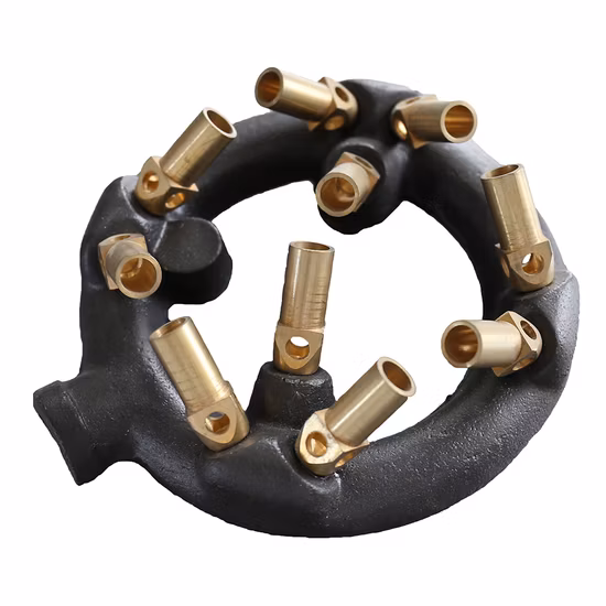 Cast Iron Brass Nozzle Gas Jet Burner